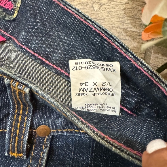 Vintage Wrangler premium patch pink label jeans - Picture 8 of 16